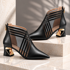 The Marcella Mesh Ankle Boots