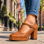The Merritt Platform Heels