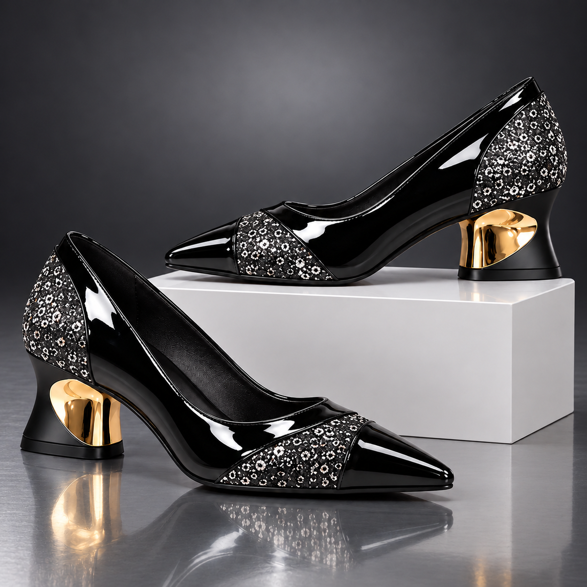 The Rosamelle Jewel Heels
