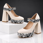 The Corinna Platform Heels