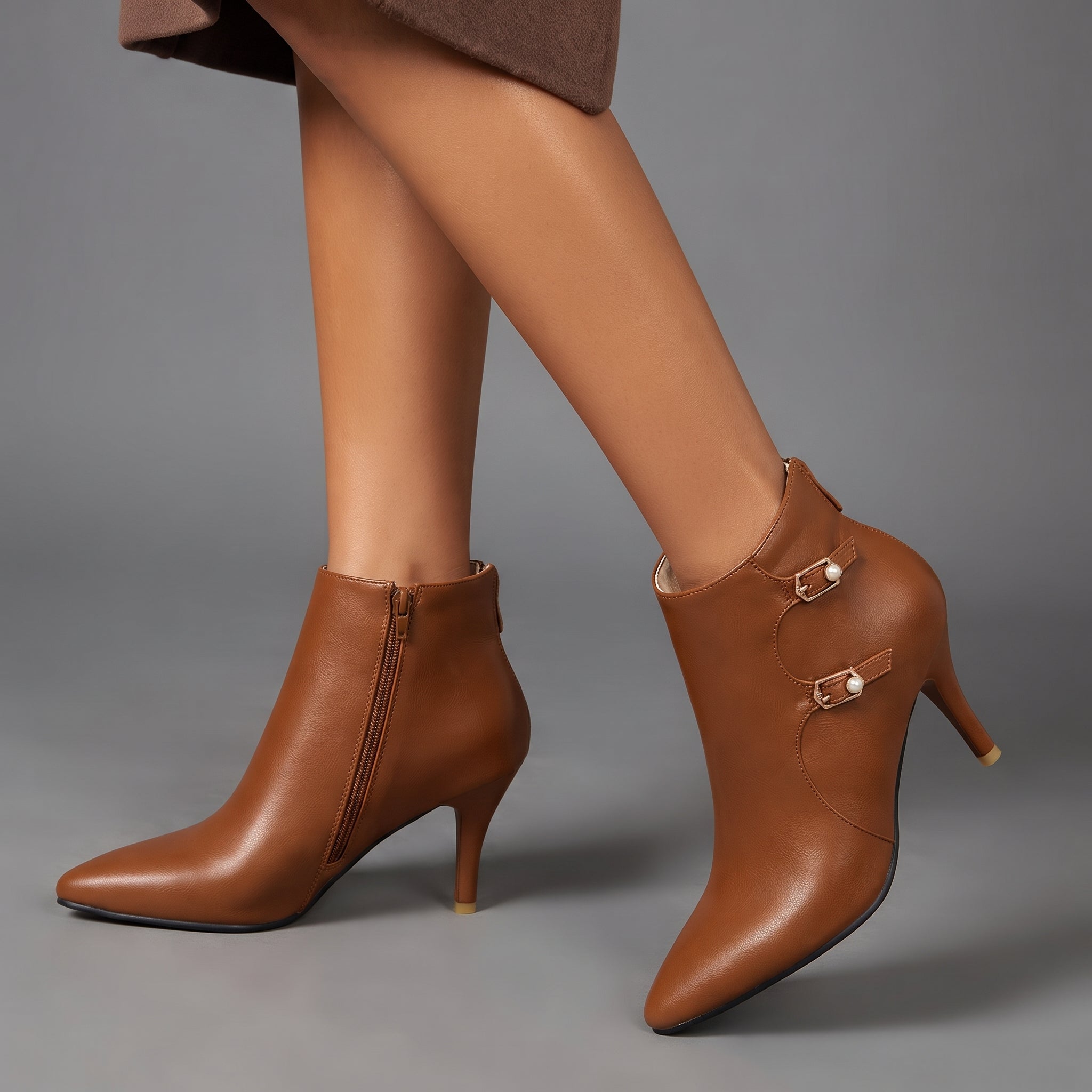 Adeline Buckle Heel