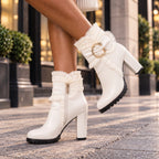 The Jocelyn Ruffle Boots