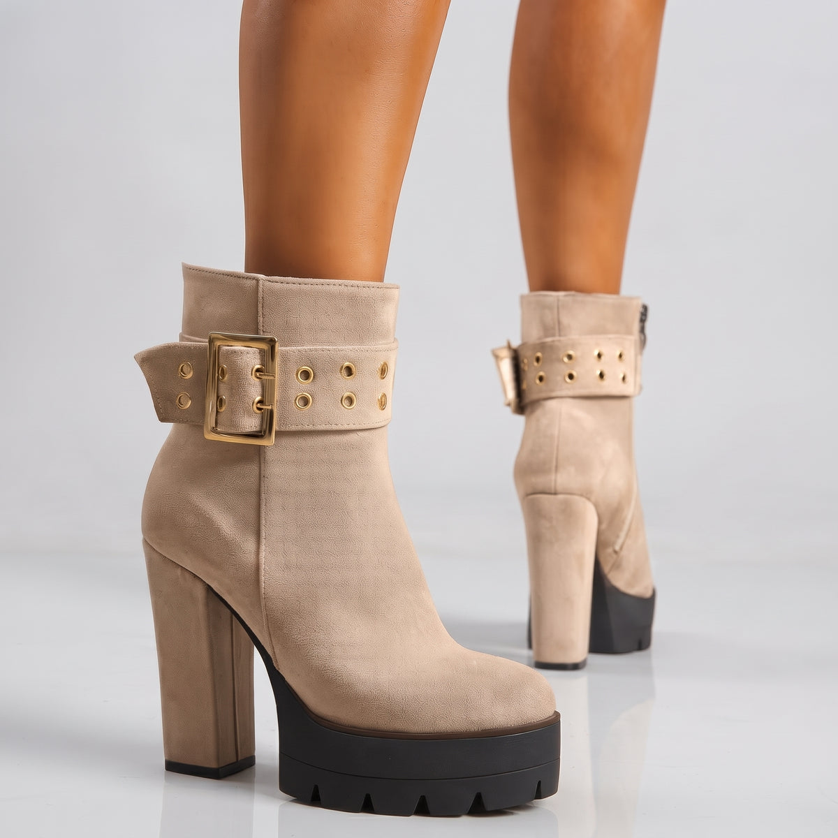 The Davina Platform Boots