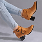 The Audrina Buckle Boots