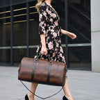 The Monarch Croc-Embossed Weekender