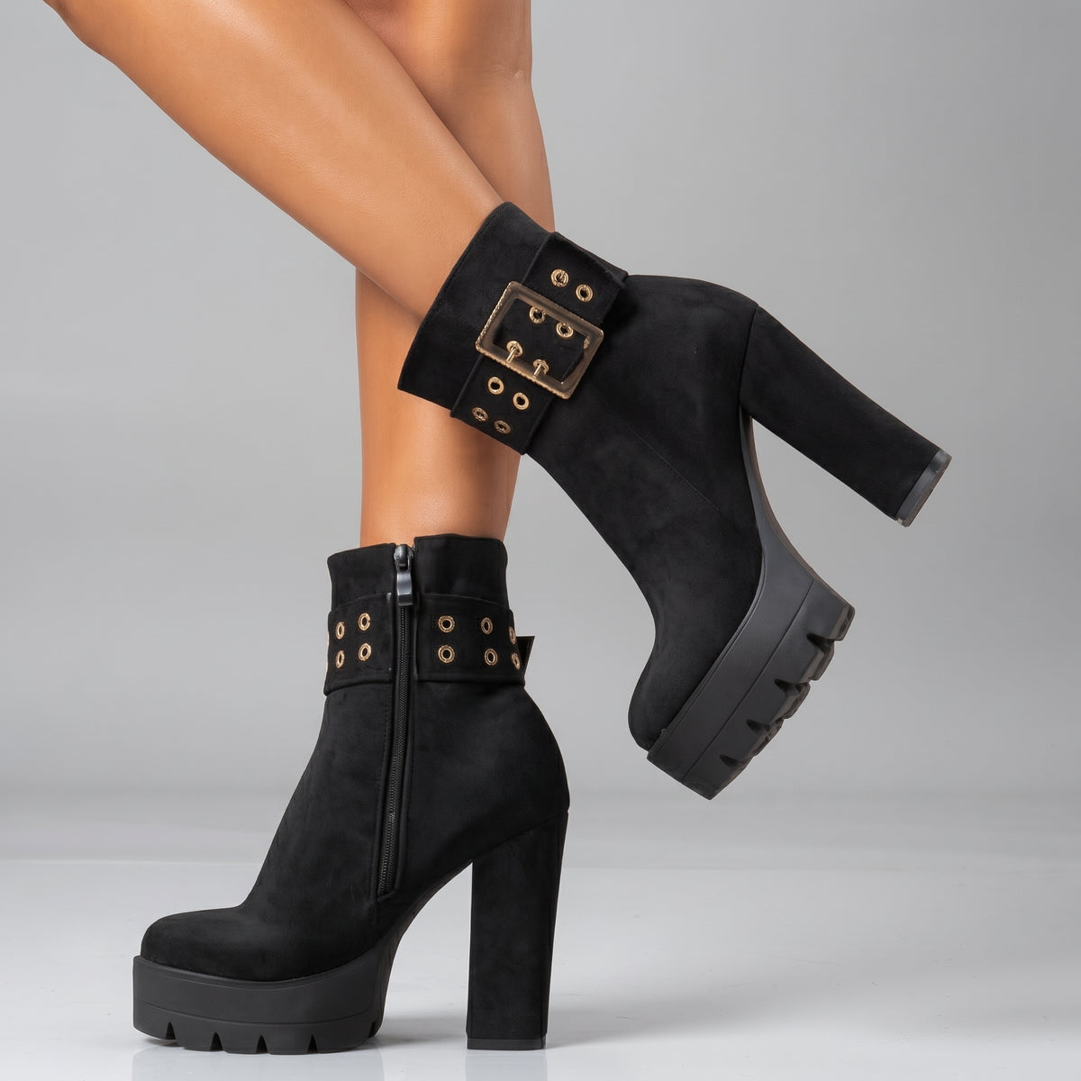 The Davina Platform Boots