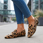 Savannah Leopard Horsebit Loafer