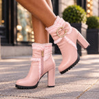The Jocelyn Ruffle Boots