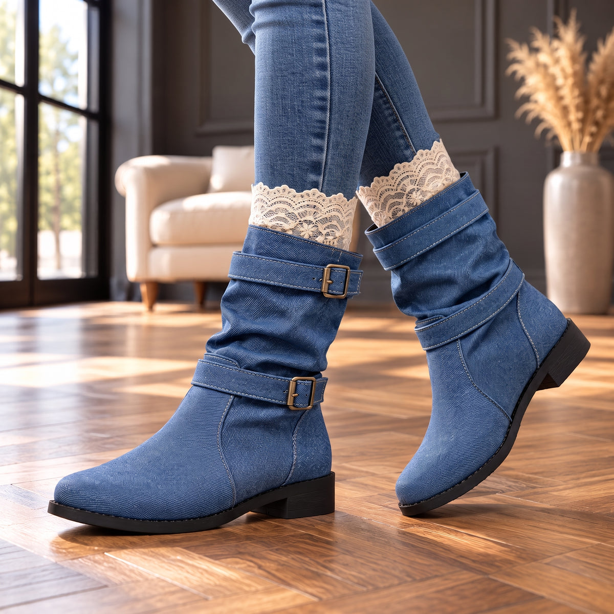 The Adalyn Buckle Boots