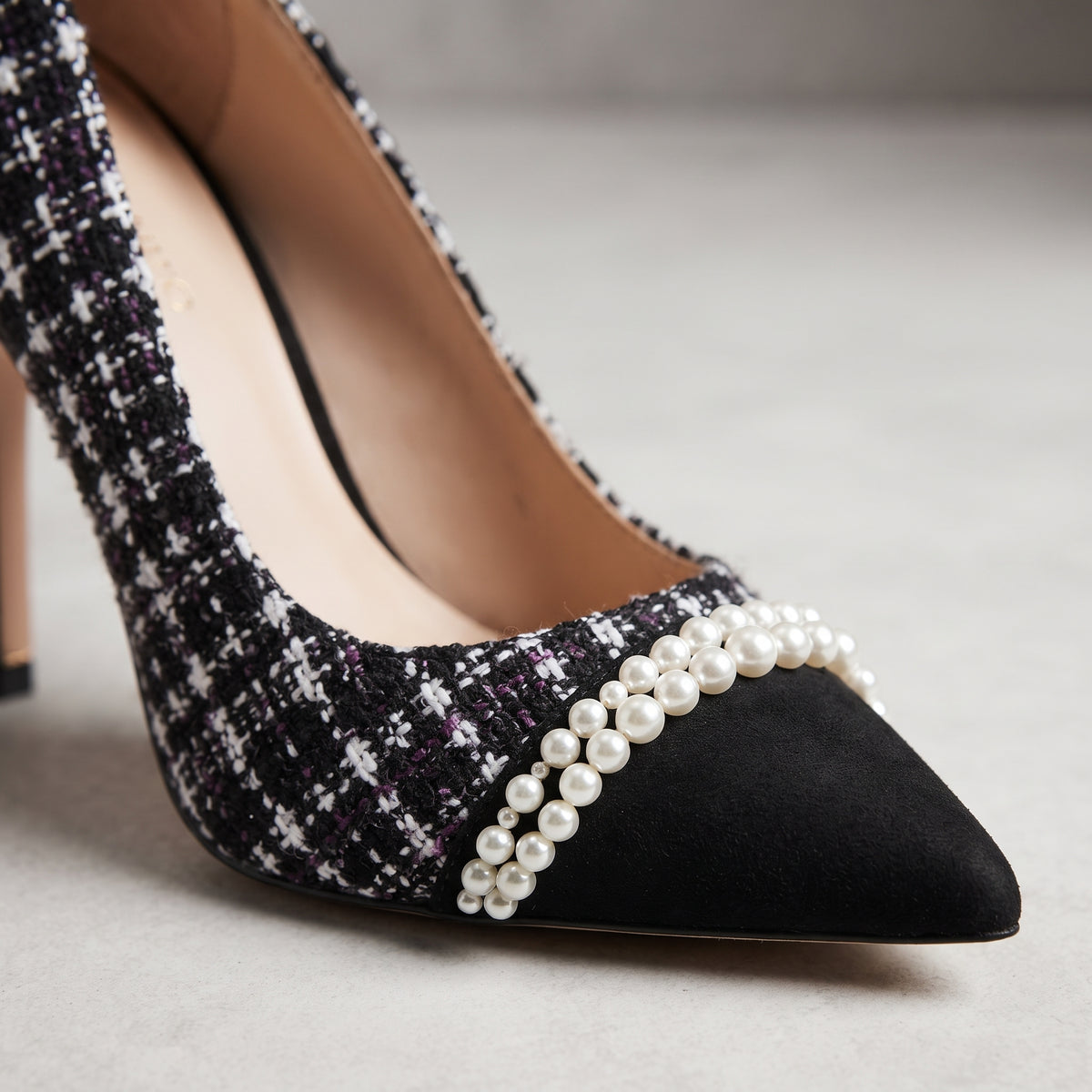 The Lucienne Pearl Stilettos