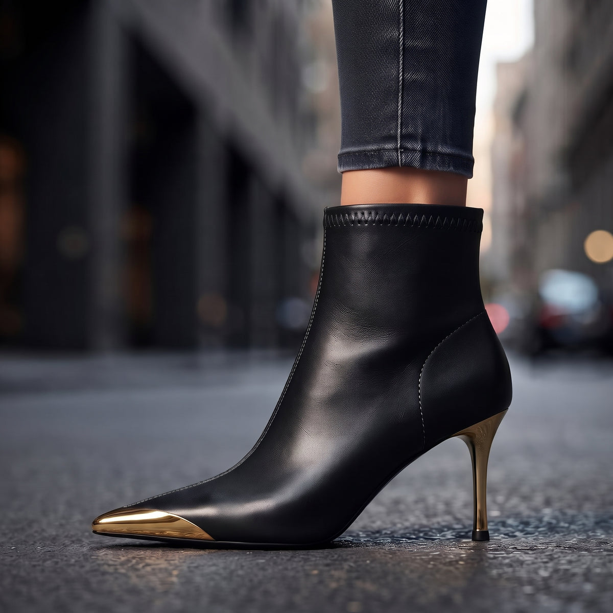The Valencia Gold-Tip Boots