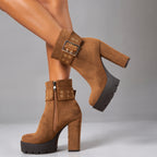 The Davina Platform Boots