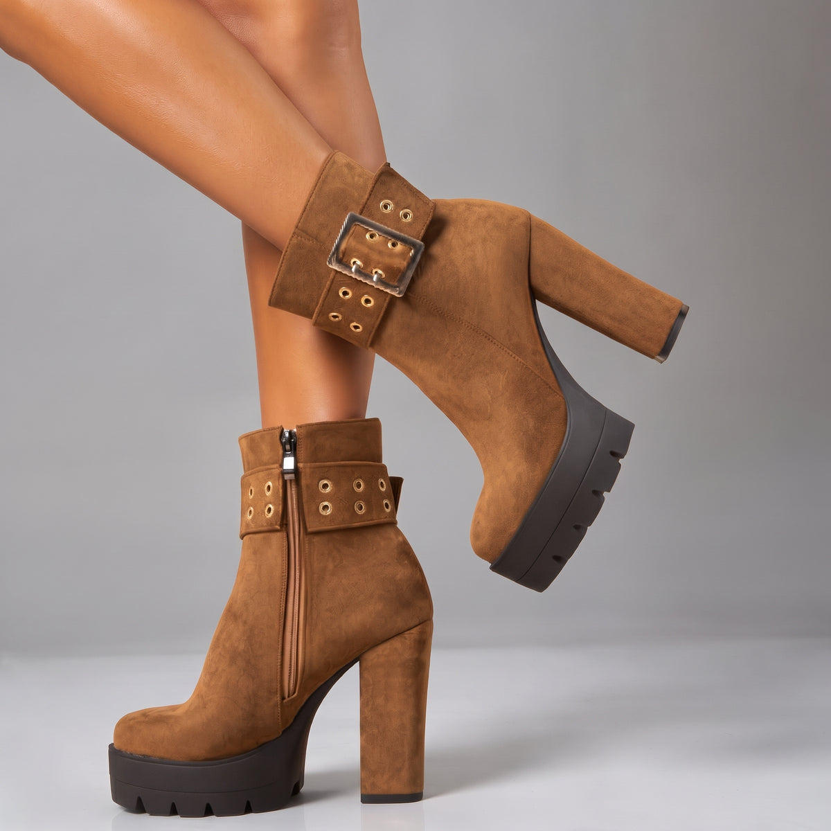 The Davina Platform Boots