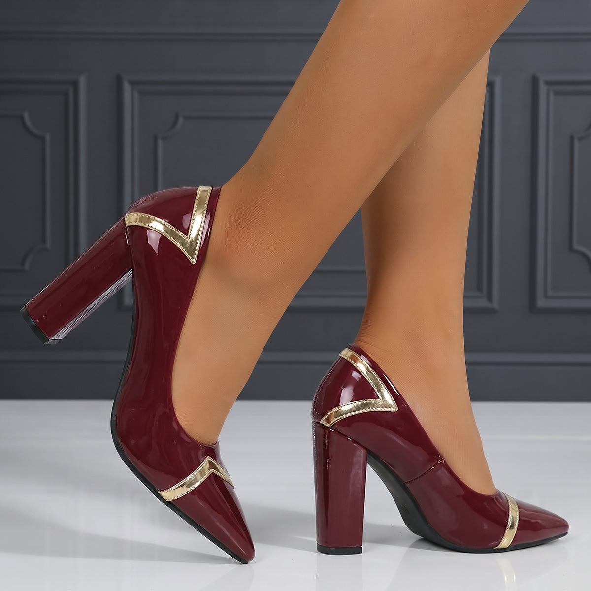 The Marielle Signature Accent Heels