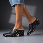 The Amarillo Studded Mules