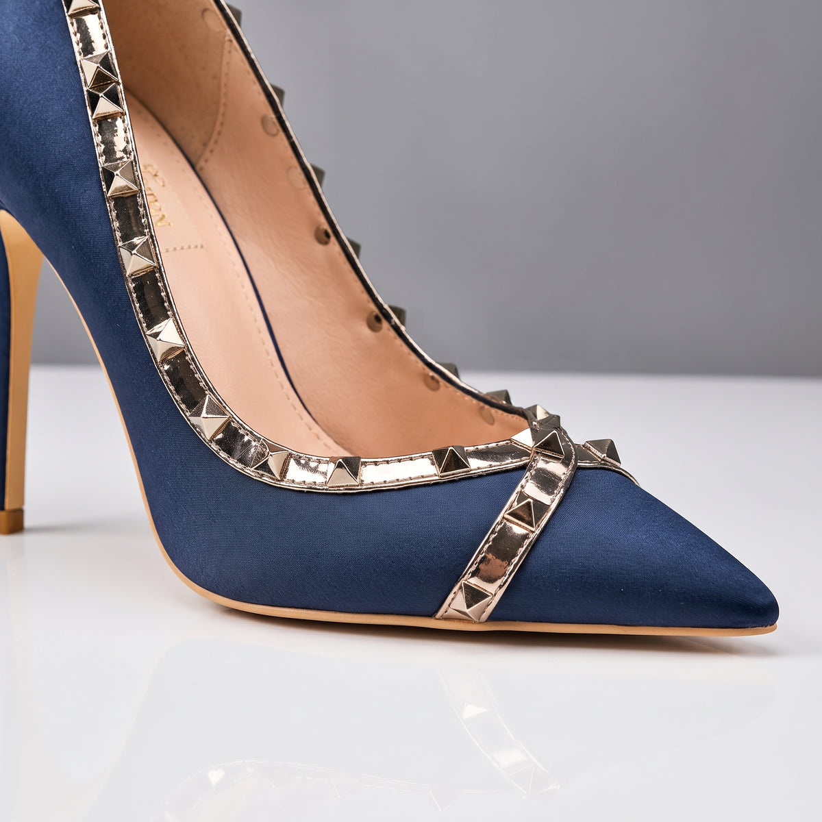 The Marcella Studded Heels