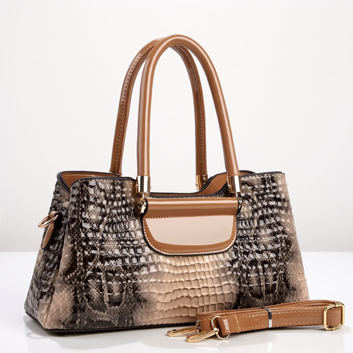 Caroline Croc Handbag