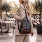 Eliana Leopard Backpack