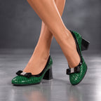 The Juliana Bow Pumps