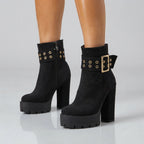 The Davina Platform Boots