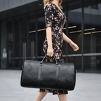 The Monarch Croc-Embossed Weekender