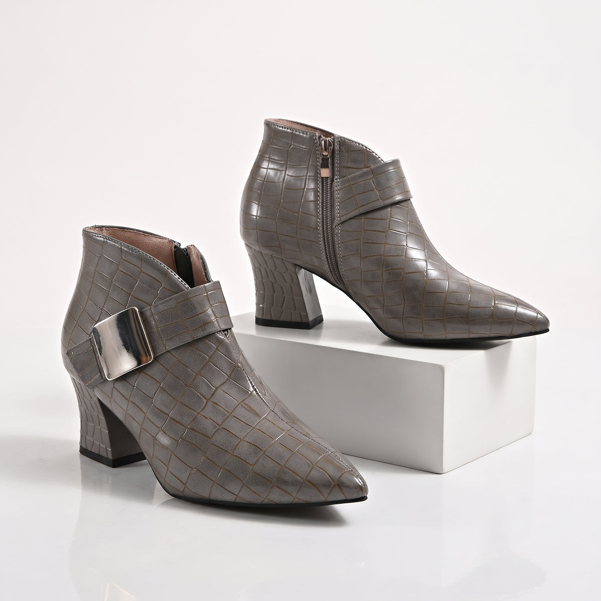 The Audria Buckle Boots