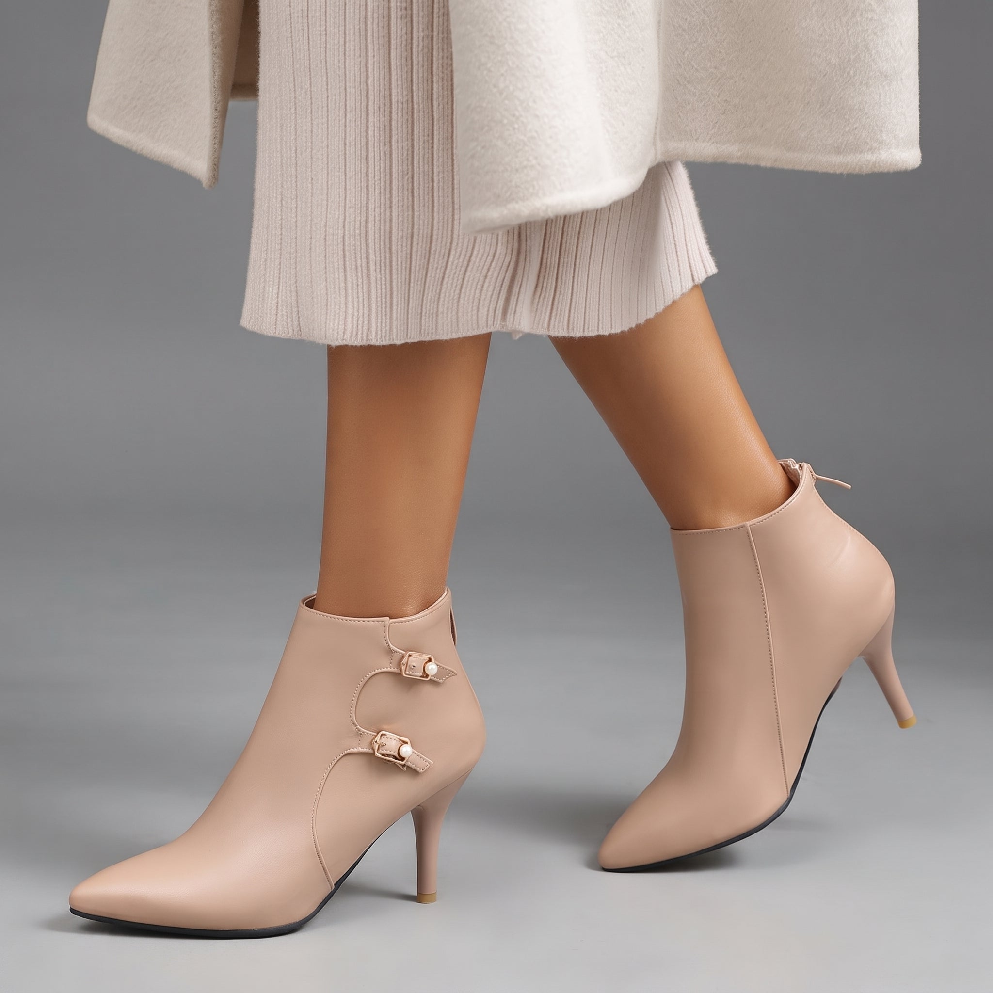 Adeline Buckle Heel