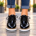The Harlow Patent Oxfords