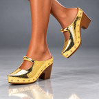 The Sorrento Buckle Mules