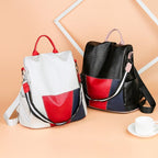 Elena Leather Panel Tote