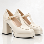 The Merritt Platform Heels
