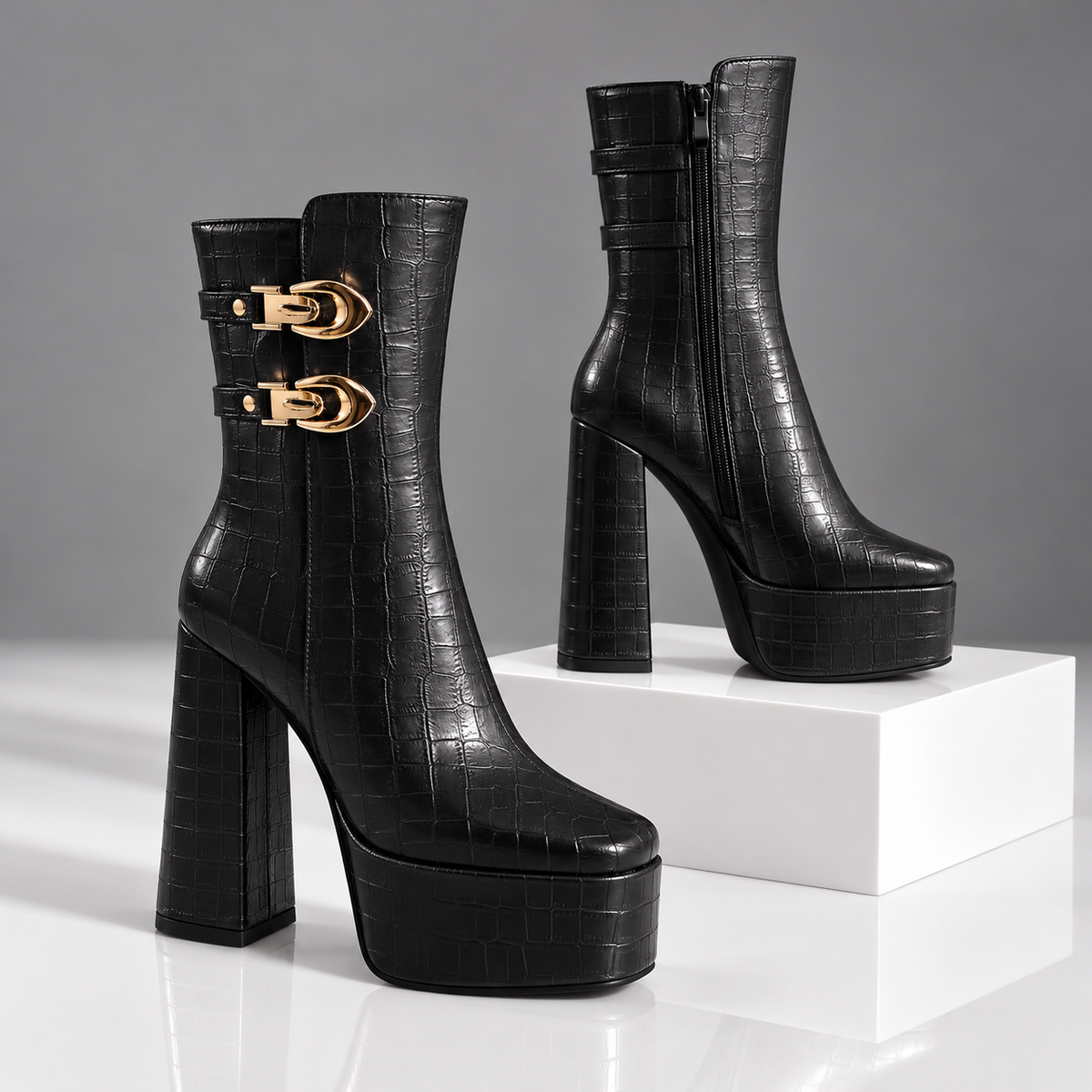 The Adriana Platform Boots