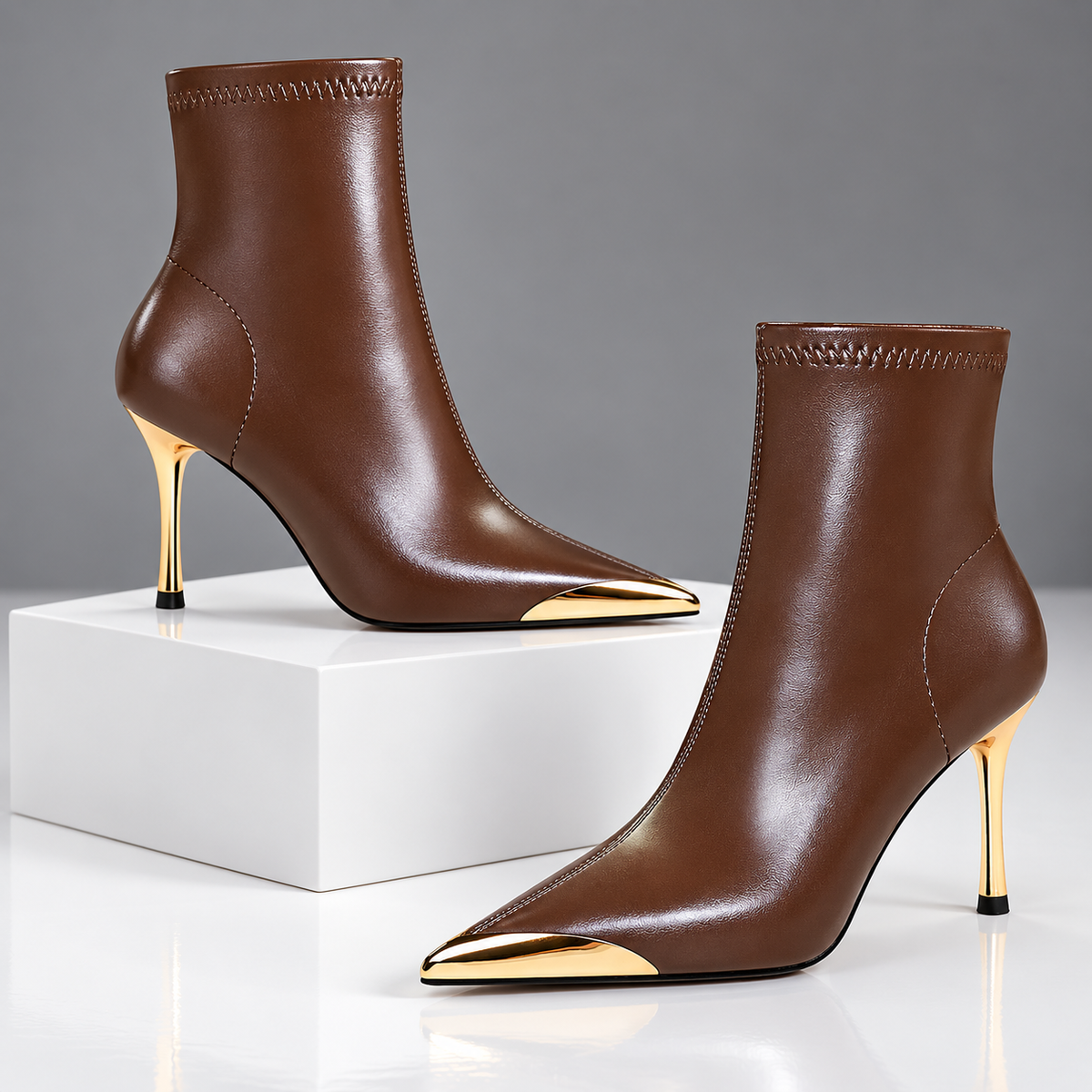 The Valencia Gold-Tip Boots