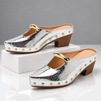 The Sorrento Buckle Mules