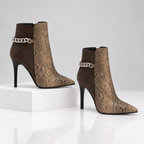 The Valentina Chain Ankle Boots