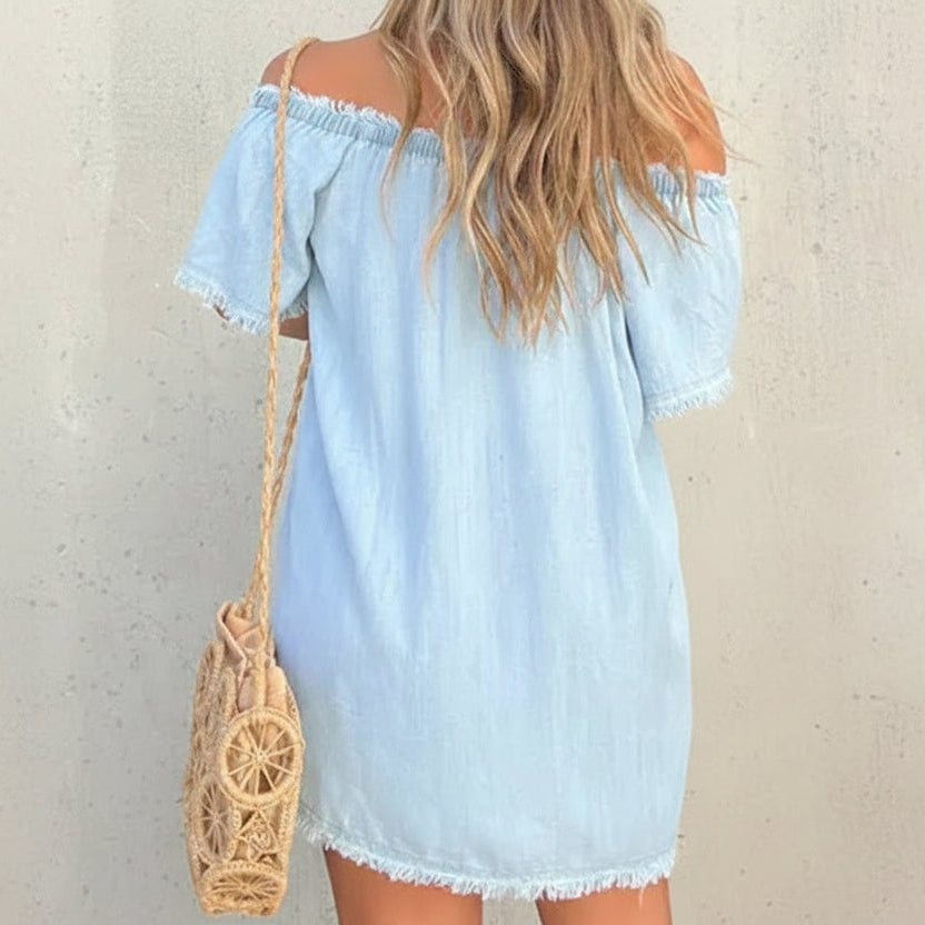 The Sun-Drenched Mini Dress