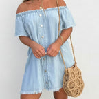 The Sun-Drenched Mini Dress
