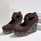 Harper Patchwork Wedges