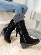 Aspen Lace-Up Wedges