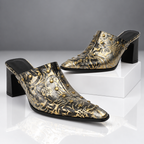 The Zaria Studded Mules