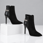 The Valentina Chain Ankle Boots