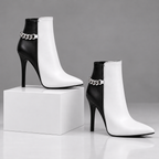 The Valentina Chain Ankle Boots