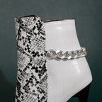 The Valentina Chain Ankle Boots