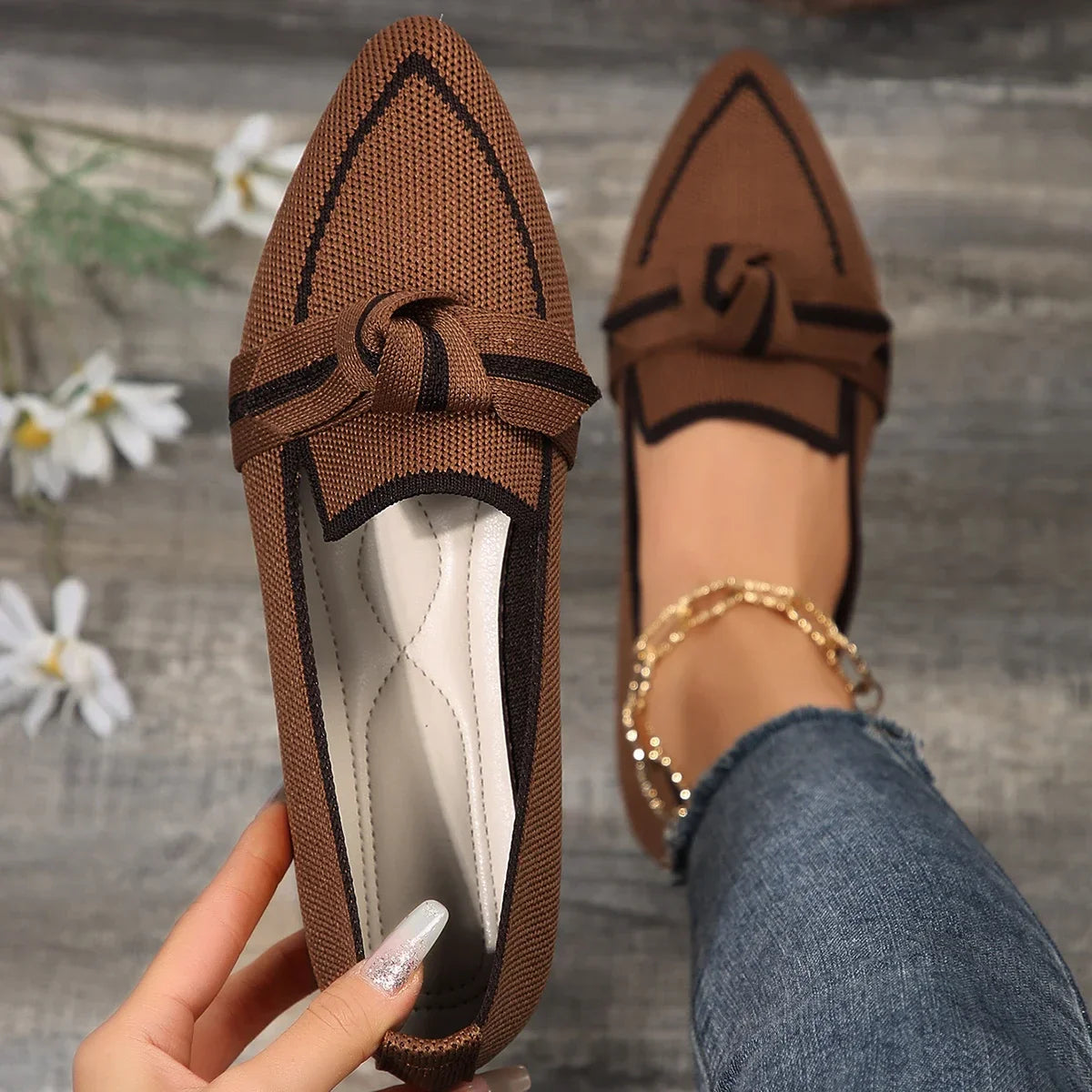 Seraphina Handcrafted Flats