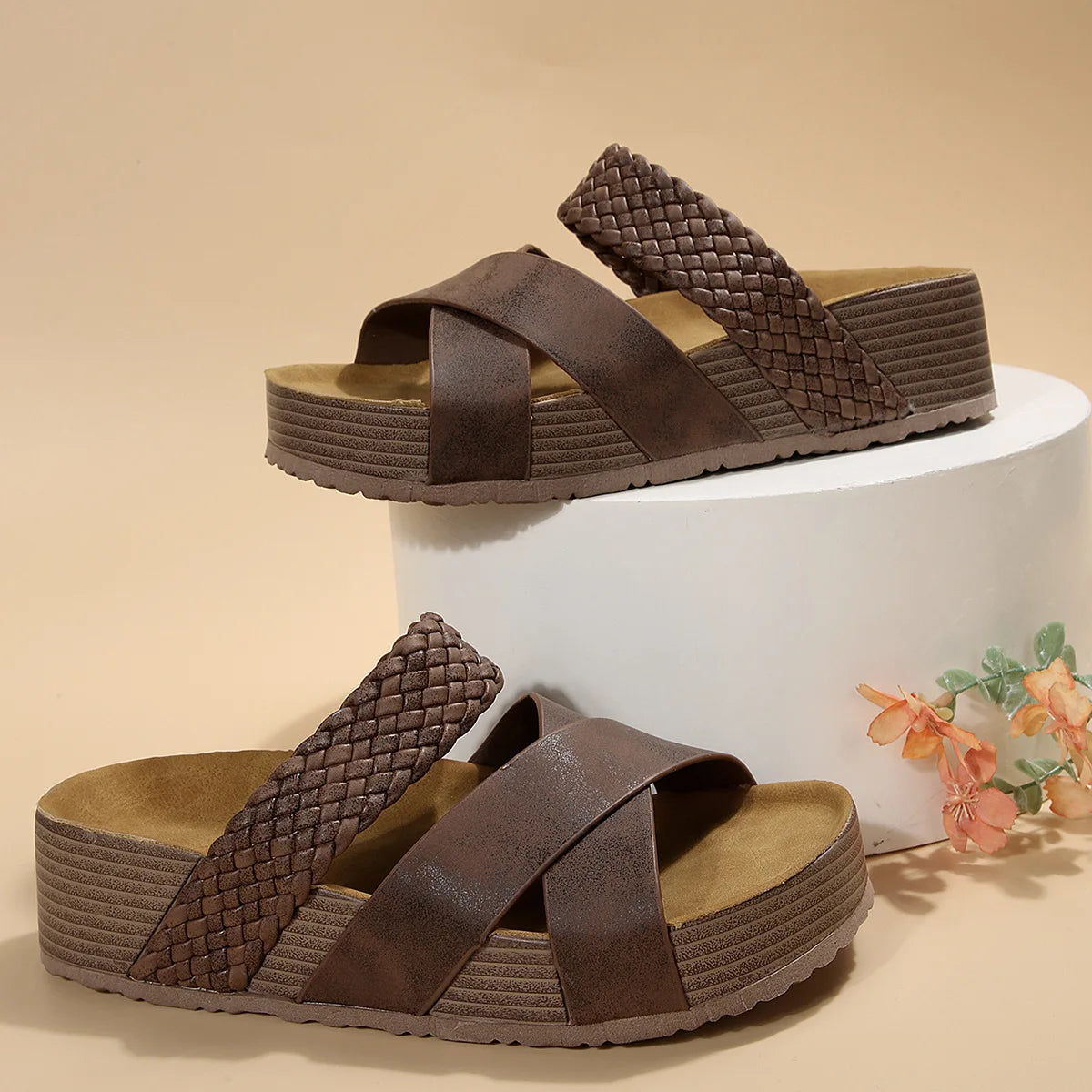 The Capri Braided Sandal