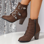 Montana Grace Buckle Booties