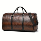 The Monarch Croc-Embossed Weekender