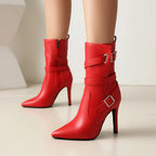 Novara Buckle Heel