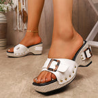 Bella Breeze Wedge Sandals