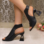 The Chloe Sculpted Heel